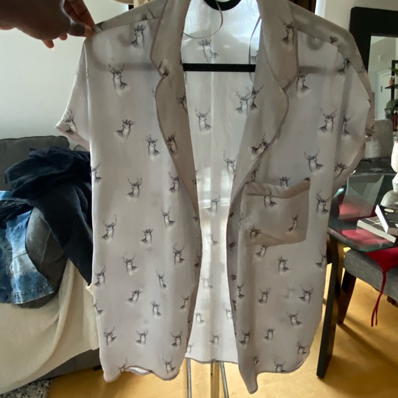 Blouse pyjama style - Picture 2 of 3